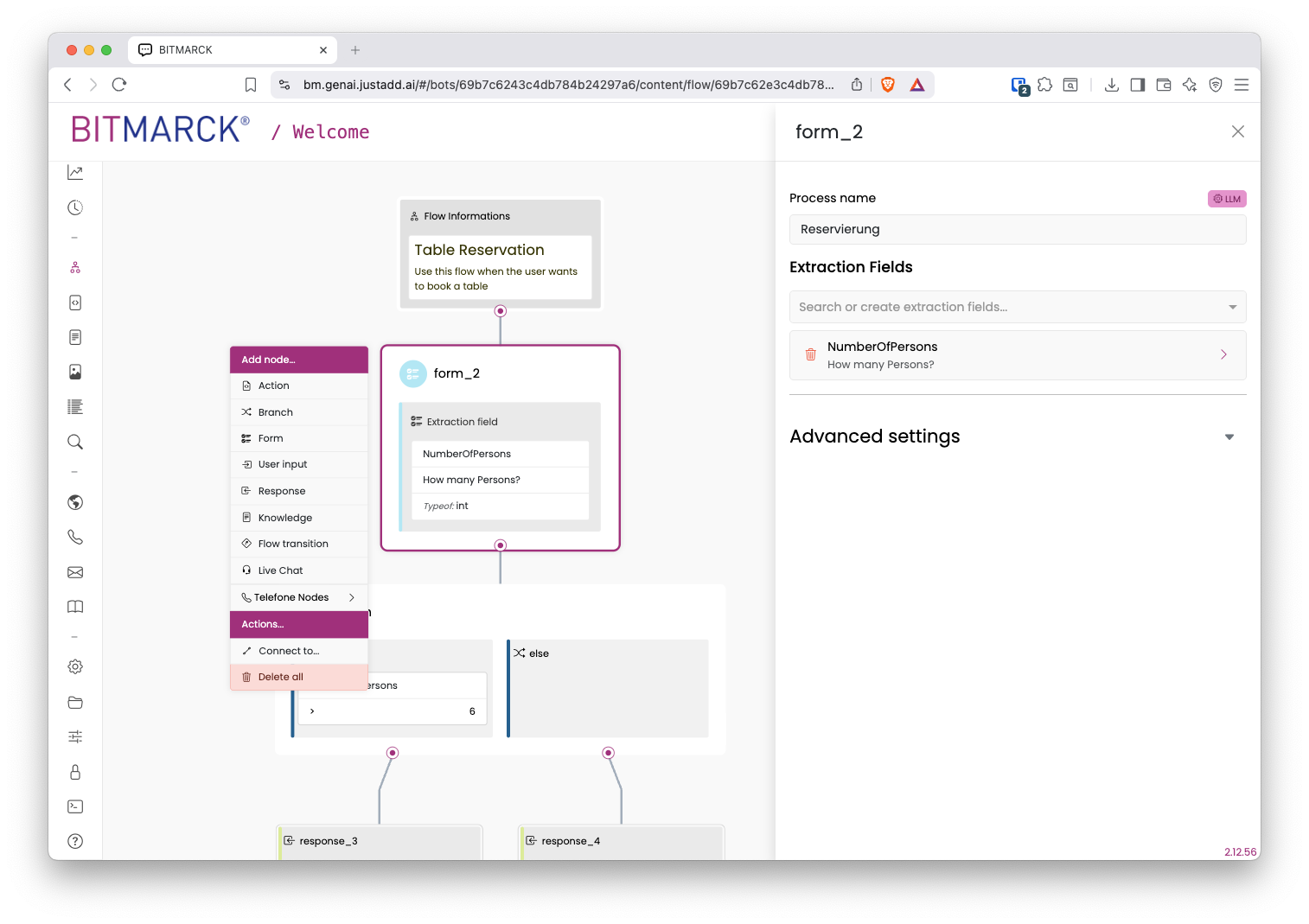 form node