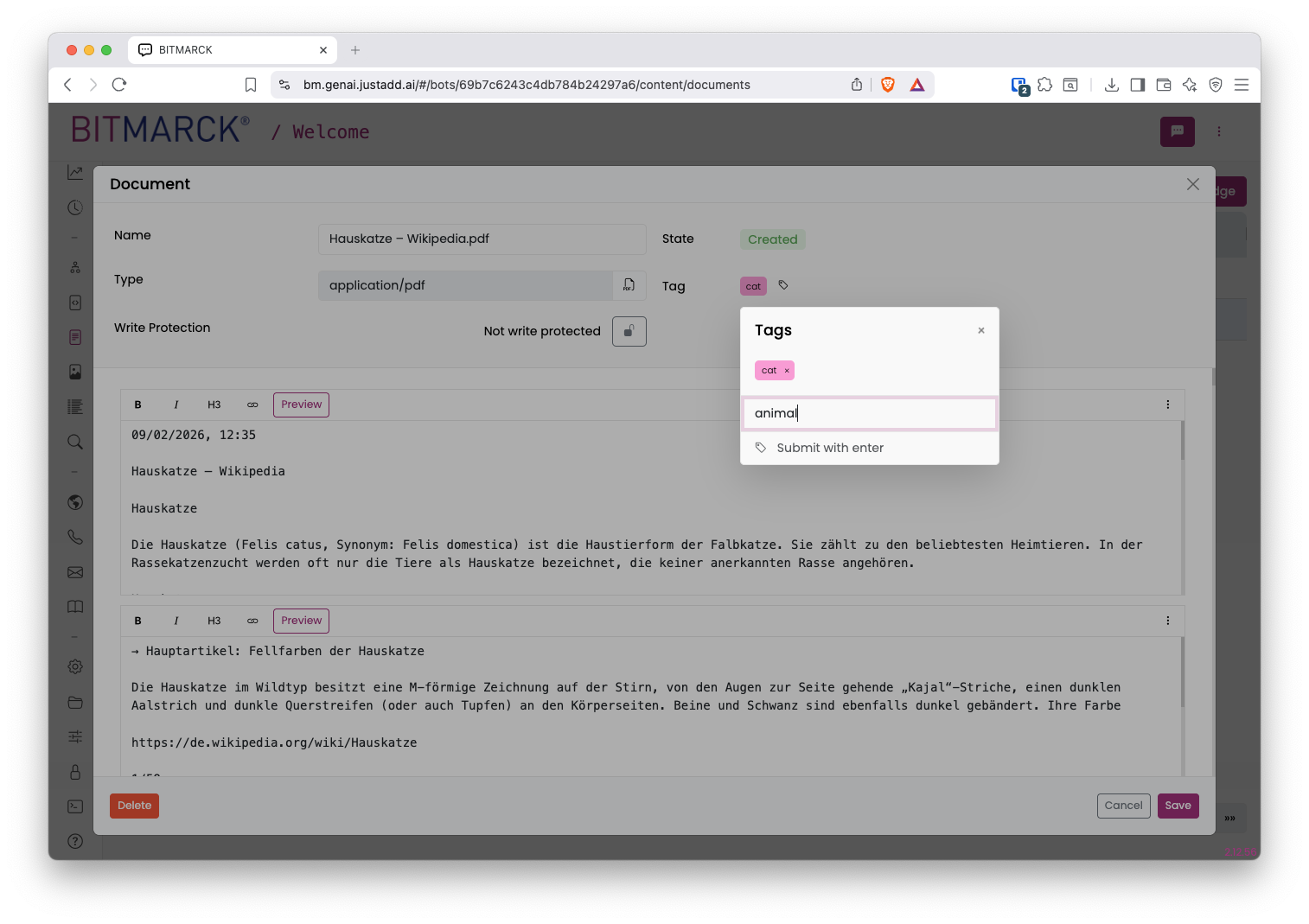 knowledge tags