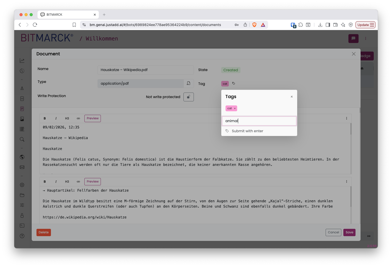 knowledge tags